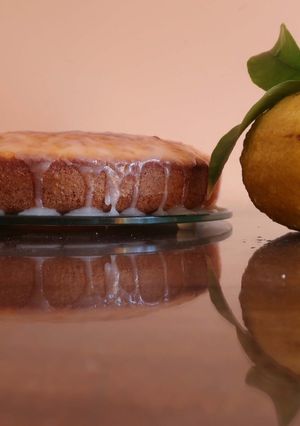 Una foto de Torta de limón