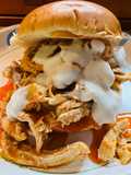 Crockpot Buffalo Chicken Sandwiches 🥪