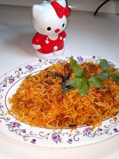 عکسی از دستور گوشت پلو به سبک بنده