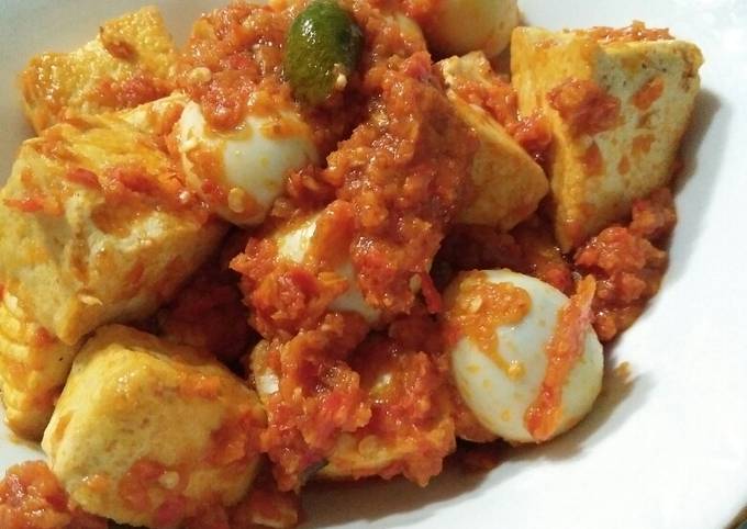 Resep Pelecingan Tahu Campur telur puyuh, Sempurna