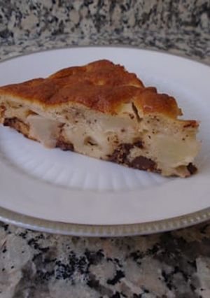 Foto principal de Tarta de pera y chocolate