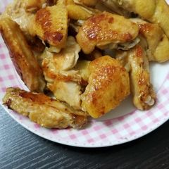 Pan Fry Ginger Chicken Wings 薑汁煎雞翼 A picture of Pan Fry Ginger Chicken Wings 薑汁煎雞翼.