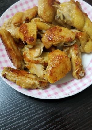 A picture of Pan Fry Ginger Chicken Wings 薑汁煎雞翼.