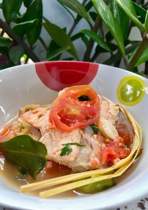Foto resep Sop Ikan Salmon #ketopad_cp_seafood