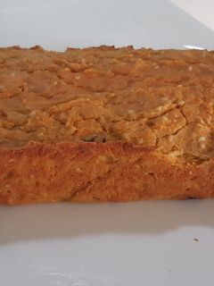 Una foto de Torta de zanahoria y avena