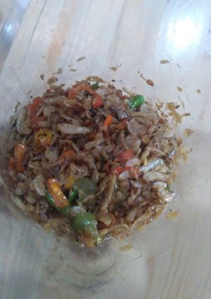 Foto resep Sambel kering rebon