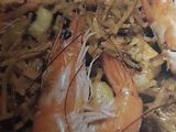 Rossejat de gambas (fideuá)