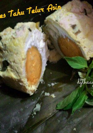 Foto resep Pepes Tahu Telur Asin
