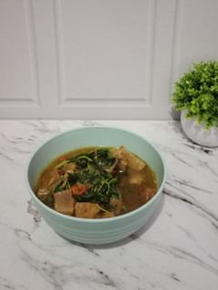 Foto resep Tumis Bayam Tahu Bakso (versi kuah)