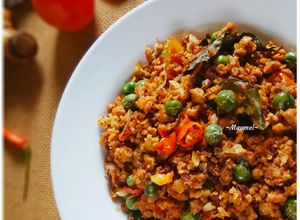 Foto resep Orak arik oncom kering pedas