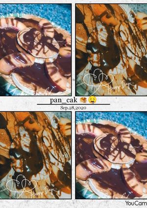 صورة لوصفة بان كيك 🥞🤤🧡