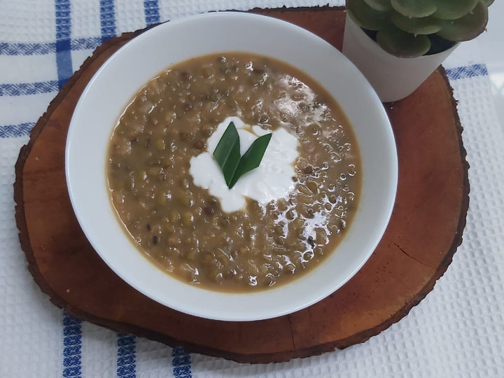 Cara Gampang Membuat Bubur kacang ijo + nasi Anti Gagal