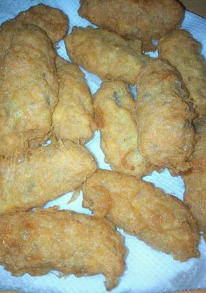 A picture of Kebabs (chicken).