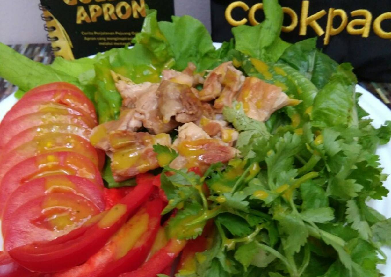 Vegetables Salad With Chicken