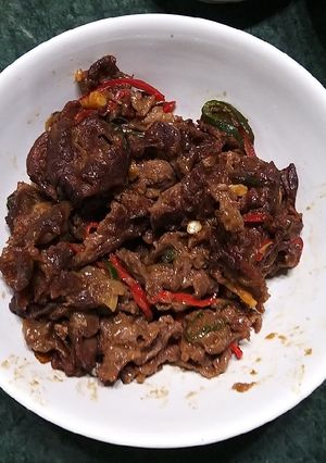 Foto resep Daging saus Tiram