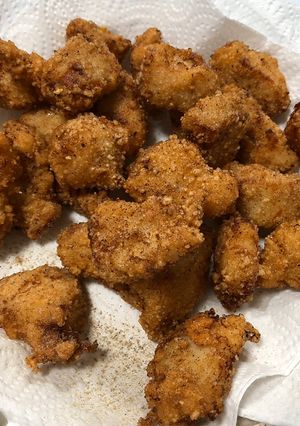日式鹽酥雞（鰹魚醬油味） 的食譜成品照片