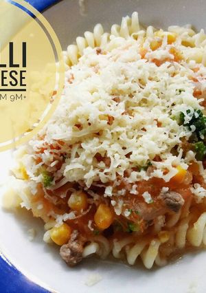 Foto resep Fusilli bolognese mpasi 9m+