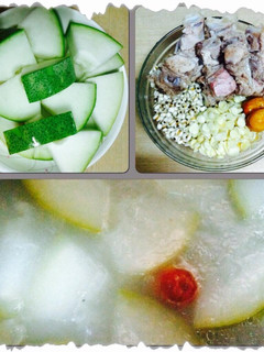 冬瓜薏仁南北杏排骨湯 的食譜成品照片