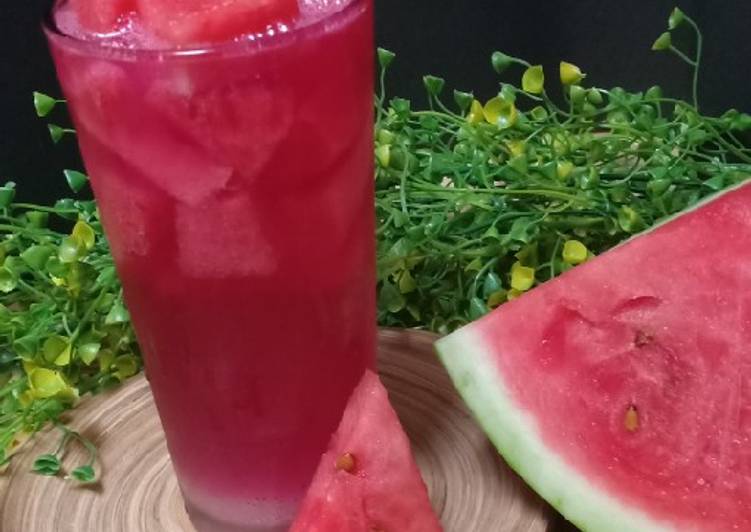 Langkah Mudah untuk Membuat Water Melon Squash, Lezat