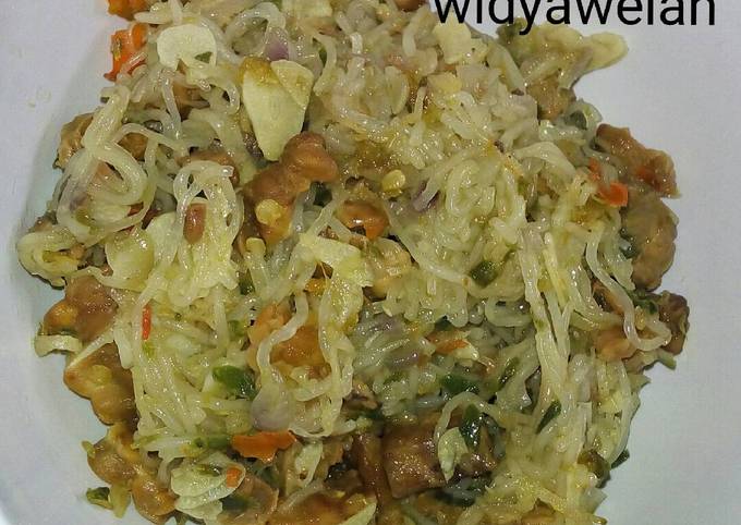 Ini dia! Resep praktis membuat Oseng Tempe Soun Cabe Ijo dijamin nagih banget