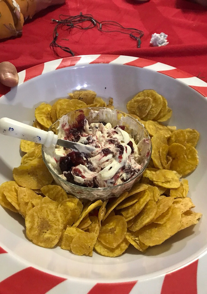 Una foto de Dip de queso crema