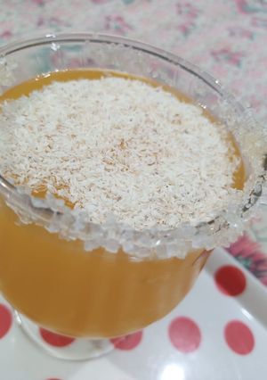 A picture of Energy Boost Drink with ispaghol.