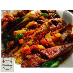 A picture of Pepper Cat fish recipe by Khabs kitchen.