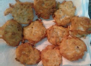 Hình của món Cá mờm chiên giòn.