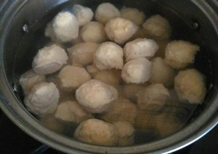 Bakso ayam + udang