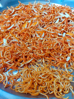 عکسی از دستور خلال پوست پرتقال 😋