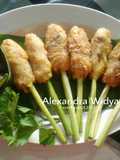 Sate Pentul Perkedel Ayam Sambal Mbe