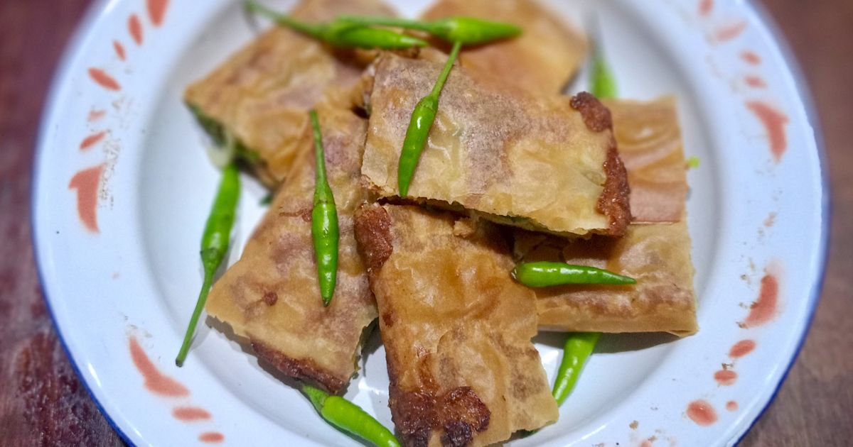 Martabak Telur Ayam Kecap Versi Rendah Minyak