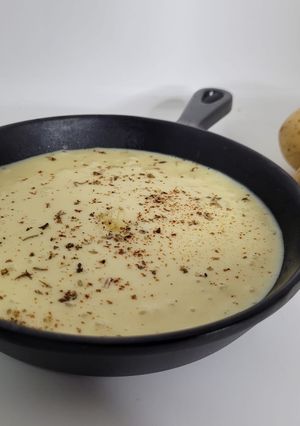 Una foto de Sopa de Papa, Cebolla y Vegetales