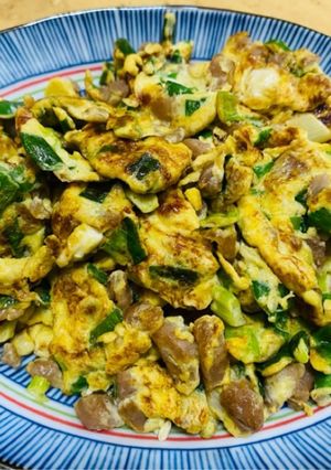 菜脯蛋 的食譜成品照片