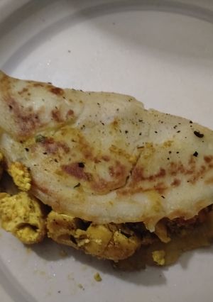 Una foto de Piadina vegana