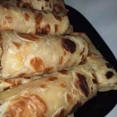 A picture of Soft layered chapati.