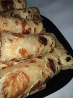 A picture of Soft layered chapati.