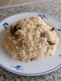 Risotto de champiñones