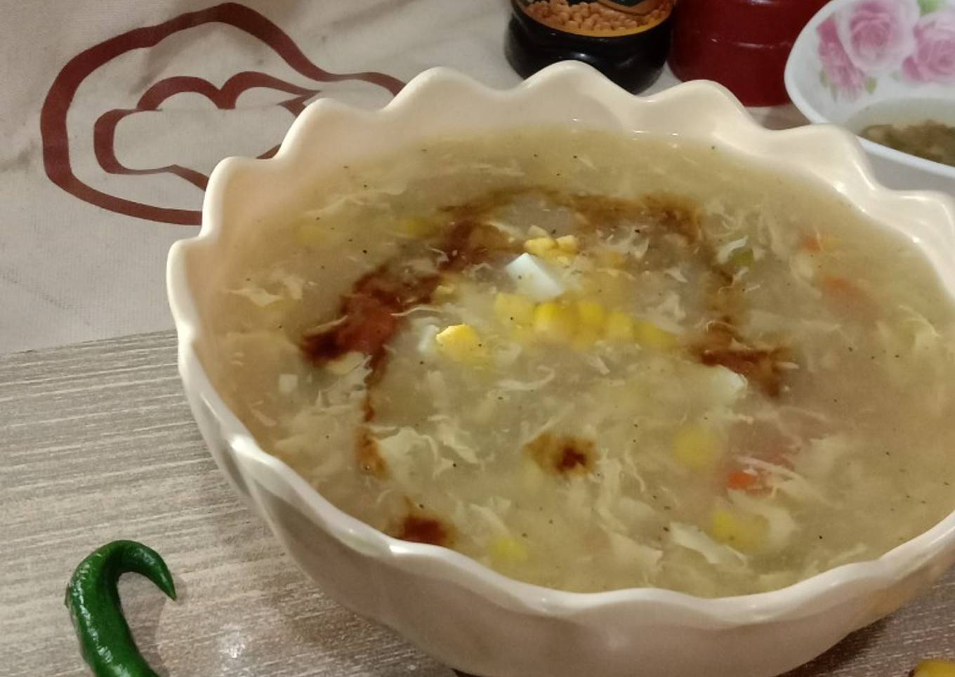 Chicken Corn Soup ðŸ²ðŸ²ðŸ²