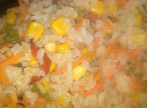 Una foto de Arroz especial y nutritivo (arroz integral)