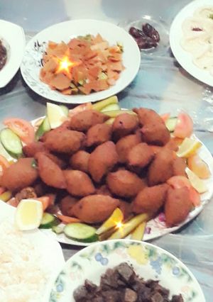 صورة لوصفة كبه مقلية 😊