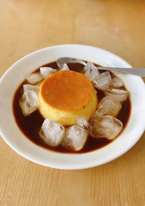 Hình của món Bánh Flan.