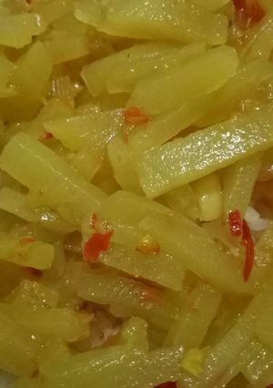 Foto resep Sayur Ketupat (Labu Siam) tanpa santan