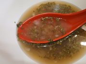Una foto de vinagreta para mariscos