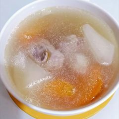 A picture of Radish soup (Chinese).