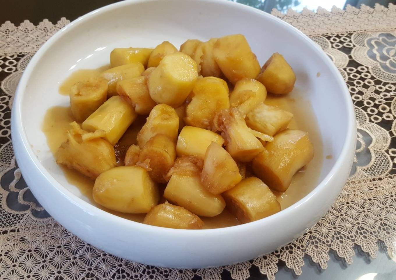 Camotes enmielados # 2