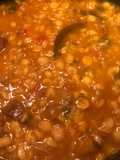 Garbanzos con chorizo