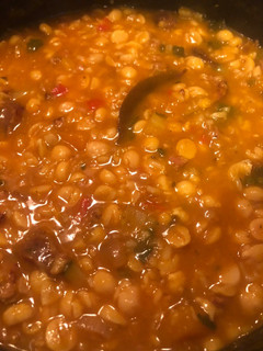 Una foto de Garbanzos con chorizo