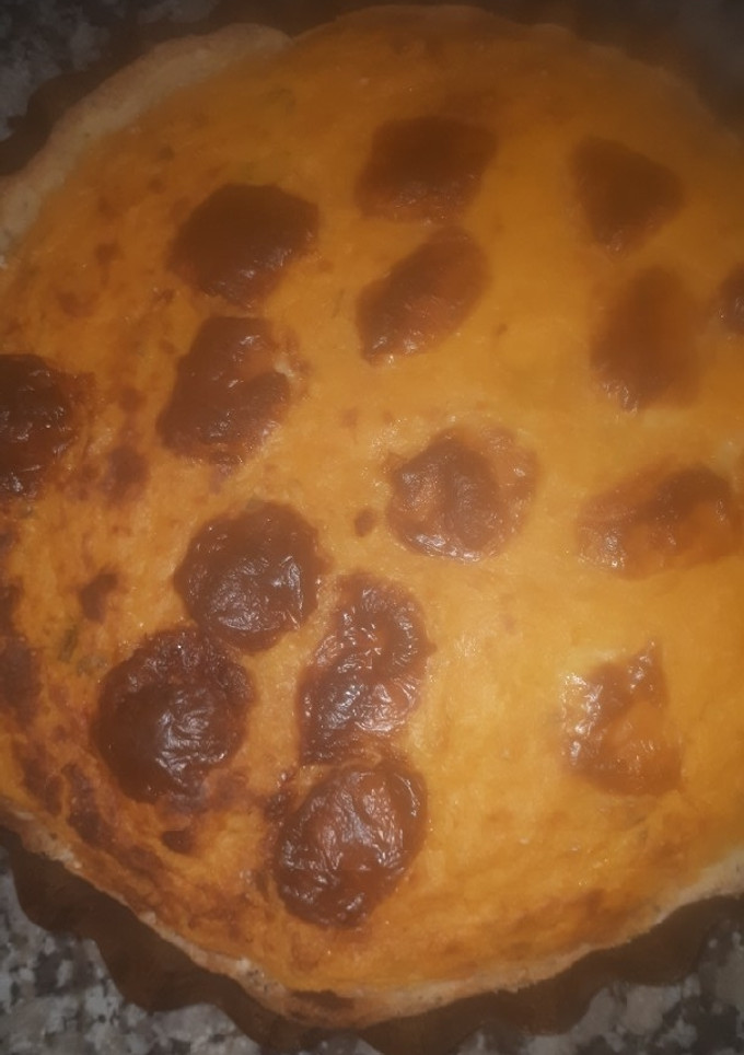 Una foto de Tarta de calabaza fácil sana