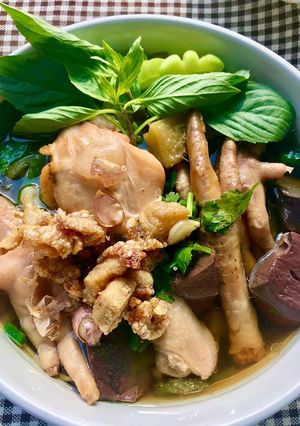 รูปของ เกาเหลาไก่มะระคีโต